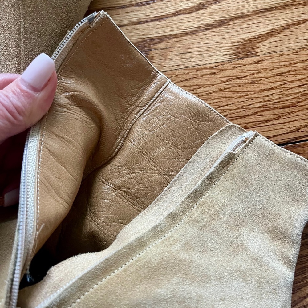Barney’s New York - Co—Op. Tan Suede Women's Boots US size 8 - Picture 7 of 9